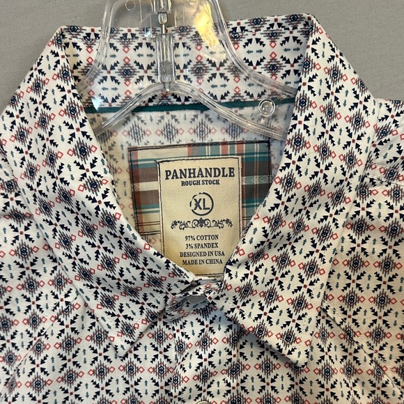 Panhandle Slim Men’s XL Rough Stock Western Shirt - Picture 2 of 6